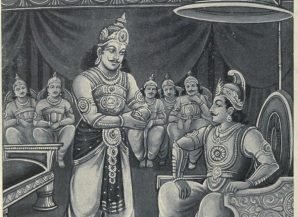Cunning fellow Duryodhana made a plan to send the Pandavas to Varnavat