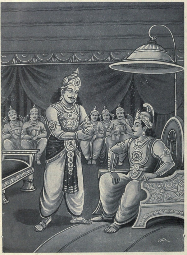 Cunning fellow Duryodhana made a plan to send the Pandavas to Varnavat 