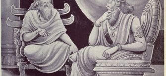 पाण्डवों के वारणावत के लिए निकल जाने पर क्या विदुर ने पहेलियों की भाषा